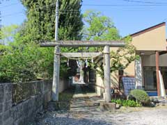 川寺神明神社鳥居