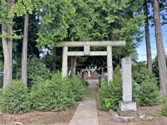 川崎白髪神社鳥居