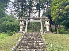 吾那神社鳥居