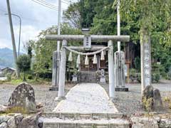 借宿神社鳥居