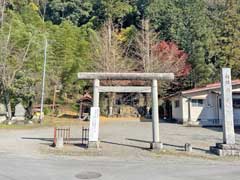 永田白髭神社鳥居