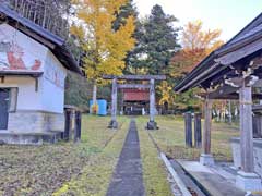 下名栗諏訪神社鳥居