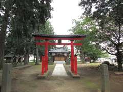 川島久伊豆神社鳥居