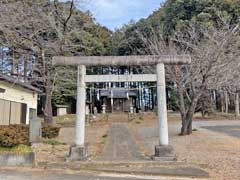 赤沼氷川神社鳥居