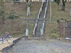 石坂七社神社鳥居