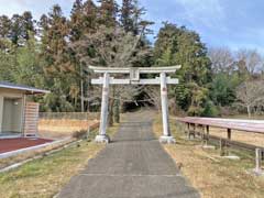 熊井黒石神社鳥居