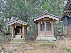 熊井毛呂神社境内社天神宮・稲荷社