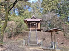 高野倉八幡神社参道