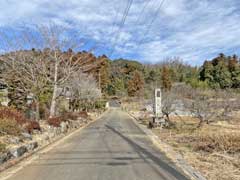 竹本黒石神社参道