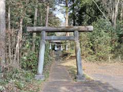 竹本黒石神社鳥居