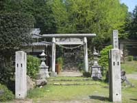 武幡横手神社鳥居