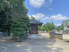 北永井阿弥陀堂境内