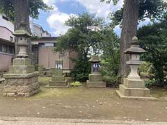 境内社山神社二社