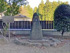 川角八幡神社芭蕉の句碑
