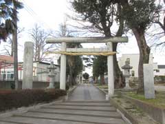 藤塚香取神社鳥居