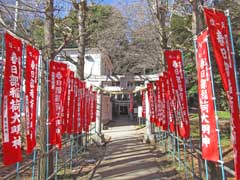 春日部稲荷神社鳥居