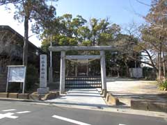 大場香取神社鳥居