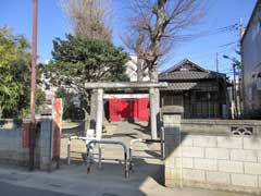 大場下稲荷神社鳥居