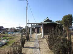 谷中稲荷神社鳥居