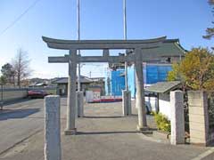 大枝香取神社鳥居