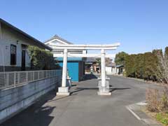 武里中野稲荷神社鳥居