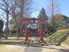 梅田雷電神社鳥居