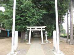 安比奈新田八幡神社鳥居