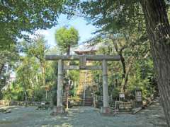 仙波愛宕神社鳥居