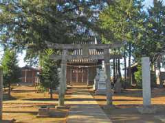 古市場氷川神社鳥居