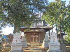 古市場氷川神社社殿
