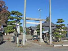 池辺熊野神社鳥居