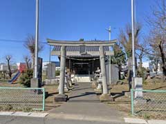 石田本郷稲荷神社鳥居