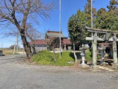 石田本郷天神社外観