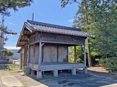 鴨田八幡神社神楽殿