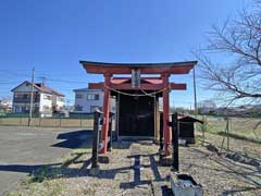 鴨田中臣明神社鳥居