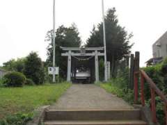 笠幡白鬚神社鳥居