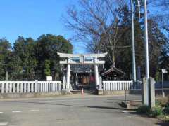 久下戸氷川神社鳥居