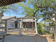 鯨井八坂神社鳥居