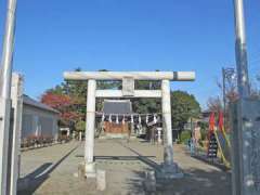 小室氷川神社鳥居