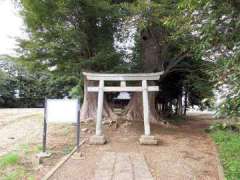 下小坂白鬚神社鳥居