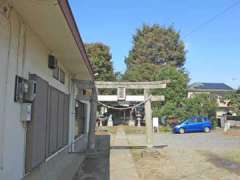 寿町白山神社鳥居