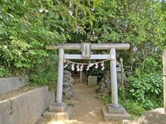 郭町御嶽神社境内社富士見稲荷大神鳥居