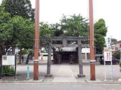 的場八幡神社鳥居