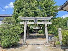 下松原稲荷神社鳥居