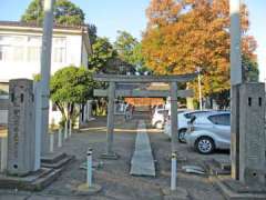 小ヶ谷白山神社鳥居