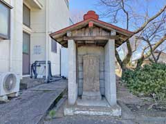 下老袋氷川神社境内庚申塔