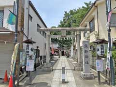 川越熊野神社鳥居