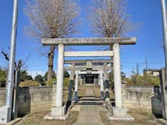 鹿飼神明神社鳥居