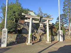 砂新田春日神社鳥居