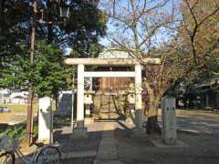 下新河岸日枝神社鳥居